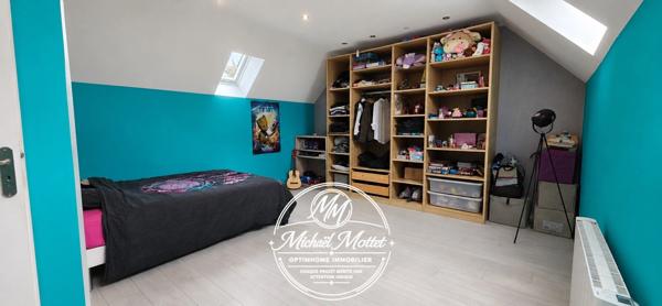 Maison familiale de 132 m² au calme avec 4 chambres et grand terrain à Bourneville-Sainte-Croix (27500)