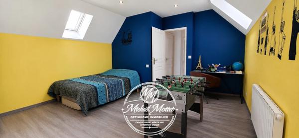 Maison familiale de 132 m² au calme avec 4 chambres et grand terrain à Bourneville-Sainte-Croix (27500)