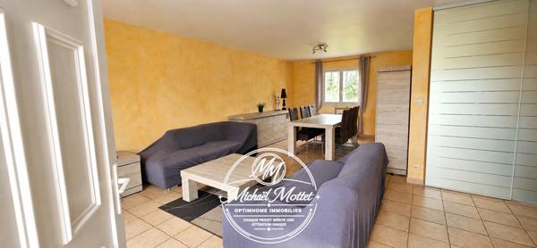 Maison familiale de 132 m² au calme avec 4 chambres et grand terrain à Bourneville-Sainte-Croix (27500)