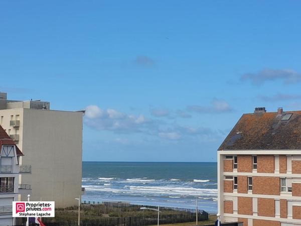 Appartement Hardelot Plage 2 pièce(s) avec terrasse Vue MER cave et parking