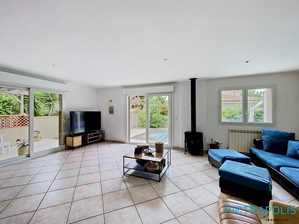 Sète : sur une parcelle de 461 m² Maison T4 plain-pied, piscine,garage