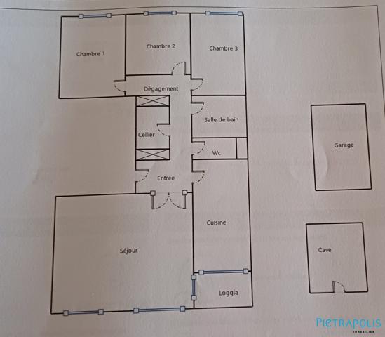T4 proche Part-dieu avec balcon et box