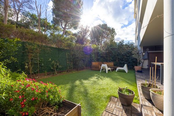 ***VISITE VIRTUELLE DISPONIBLE SUR DEMANDE...A LOUER...MARSEILLE 9EME...T3 MEUBLE AVEC TERRASSE & JARDIN...RESIDENCE FERMEE ET SECURISEE...TERRASSE...BOX***