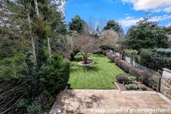 Maison inviduelle et jardin sans vis-à-vis