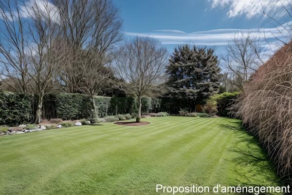 Maison inviduelle et jardin sans vis-à-vis