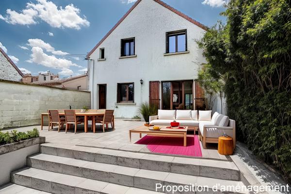 Maison inviduelle et jardin sans vis-à-vis