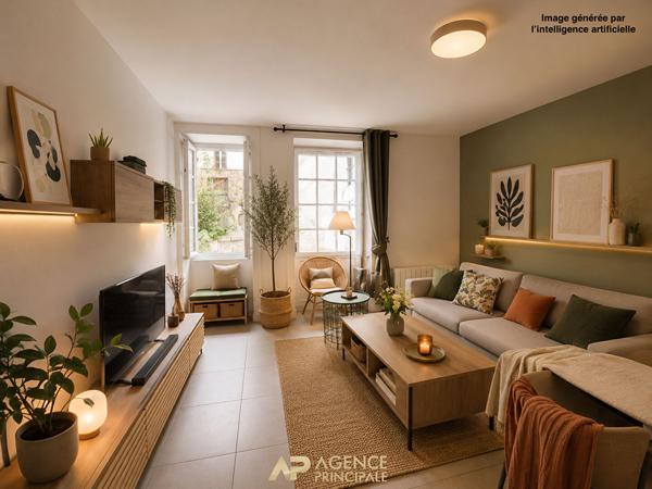 Studio centre ville de La Rochelle proche parcs et commerces 141 000 € **  - Référence  FB722