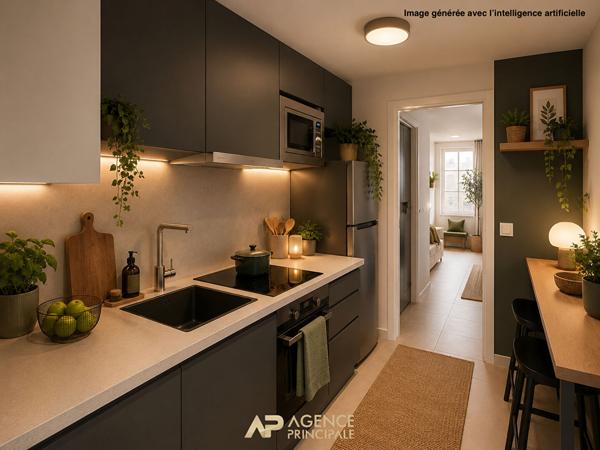 Studio centre ville de La Rochelle proche parcs et commerces 141 000 € **  - Référence  FB722