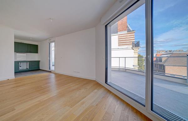 Asnières-Gare Appartement 2 pièces 43.78 m² avec terrasse de 38.26 m²