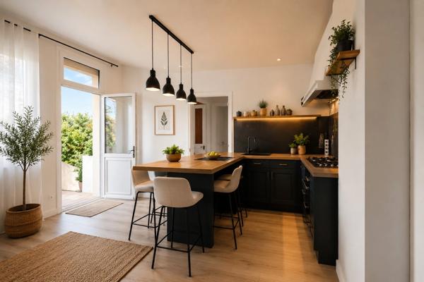 DUPLEX FAMILIAL de 119 m² avec CAVE et beau POTENTIEL - proximité COMMERCES et TRANSPORTS - 4 pièces SAINT LEU D'ESSERENT (60)