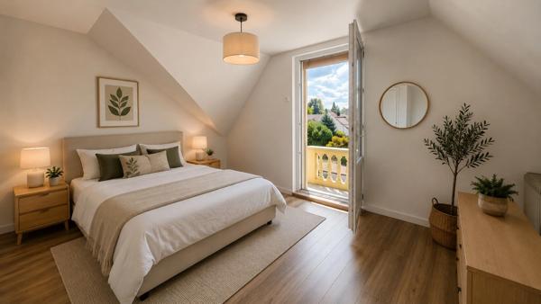 DUPLEX FAMILIAL de 119 m² avec CAVE et beau POTENTIEL - proximité COMMERCES et TRANSPORTS - 4 pièces SAINT LEU D'ESSERENT (60)