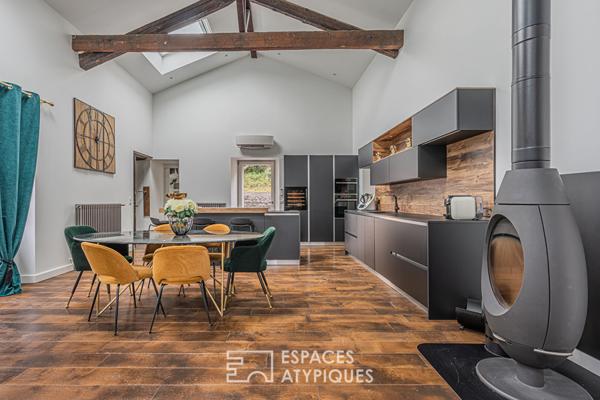 Ancienne maison en pierre superbement rénovée