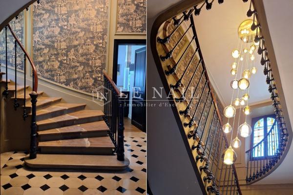 Hôtel particulier fin XIXème, avec son parc en plein centre-ville dans l’Yonne