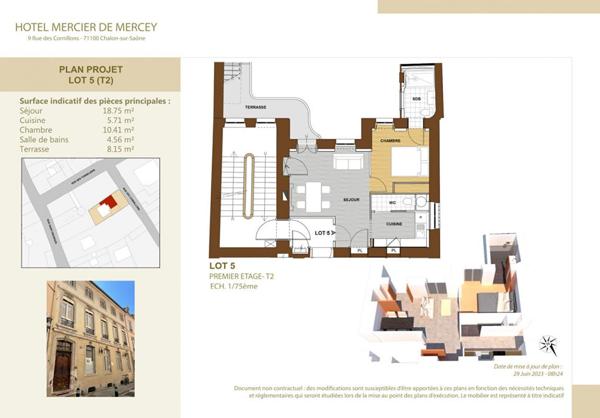 T2  1er étage lot 4