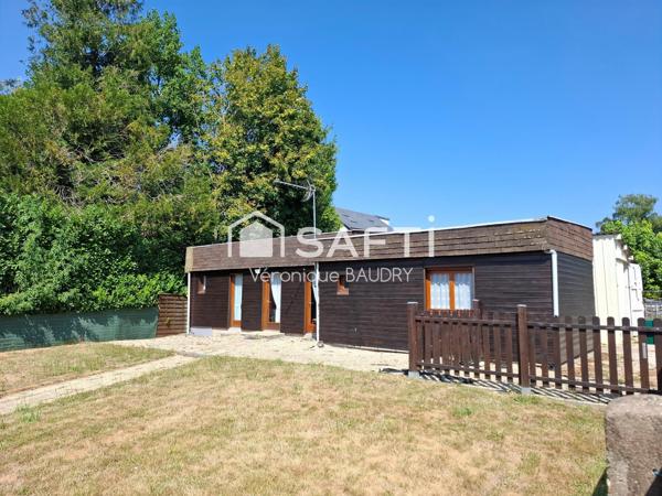 La Bouexière, maison 64m² plain pied, terrain 1.000m² env., garage 40m² env.