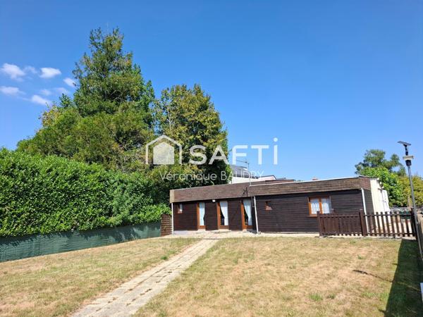 La Bouexière, maison 64m² plain pied, terrain 1.000m² env., garage 40m² env.