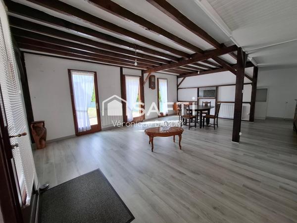 La Bouexière, maison 64m² plain pied, terrain 1.000m² env., garage 40m² env.