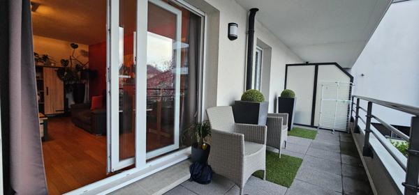 À louer – Appartement 2 pièces avec balcon, garage et cellier à Thionville