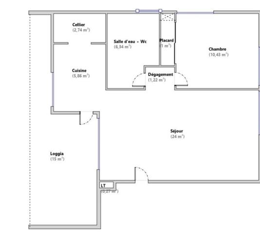 Appartement à vendre 2 pièces CAYENNE (973)