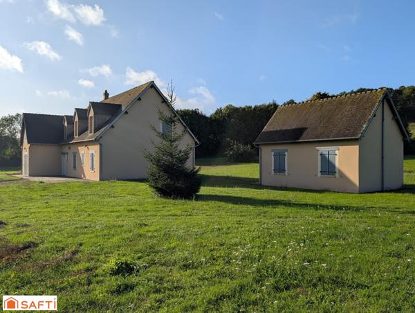 Une maison d'exception de 243 m² : volumes généreux, suites parentales, dépendance aménageable