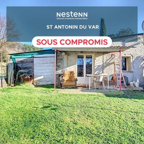 A VENDRE EXCLUSIVITÉ ! SAINT ANTONIN DU VAR ! Maison 2 pièces 35 m² avec jardin