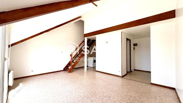 Duplex, 2P., 42 m2, balcon, cave et place de parking