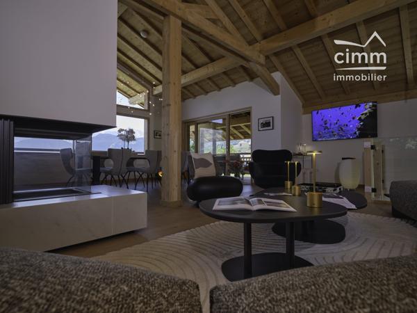 Combloux – Appartement 4 pièces d’environ 81 m² avec vue Mont-Blanc