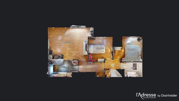 Appartement Boussy Saint Antoine 3 pièce(s) 64.21 m2