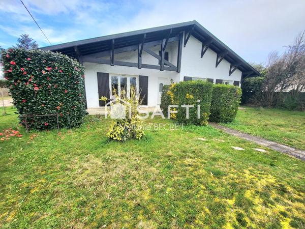 Maison Landaise trois chambres avec un grand jardin de 1500 m²