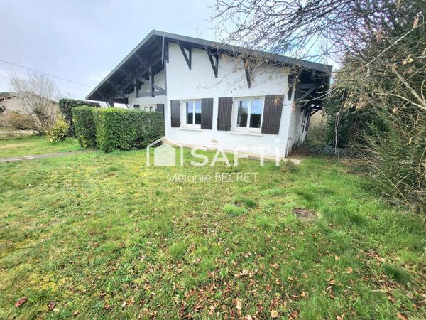 Maison Landaise trois chambres avec un grand jardin de 1500 m²
