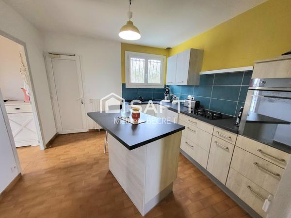 Maison Landaise trois chambres avec un grand jardin de 1500 m²