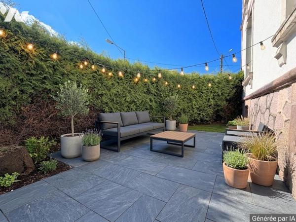 Appartement avec extérieur secteur gare