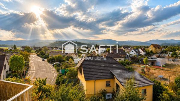 4/5 pièces de 86 m² - 2 balcons et superbe vue montagnes