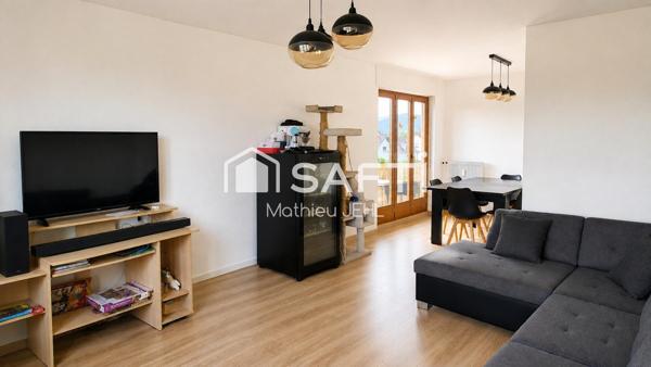 4/5 pièces de 86 m² - 2 balcons et superbe vue montagnes