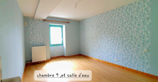 Maison de centre ville  rénovée  , BEAUX VOLUMES  , 9 chambres , proche de tout commerces et écoles.