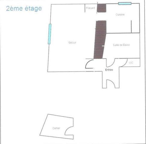 Appartement 2 pièces - 44000 Nantes