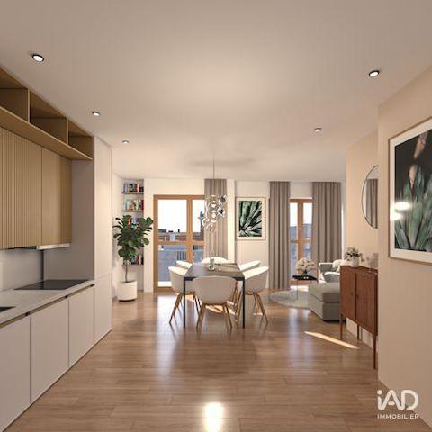 Appartement à vendre 3 pièces 61 m² Pantin