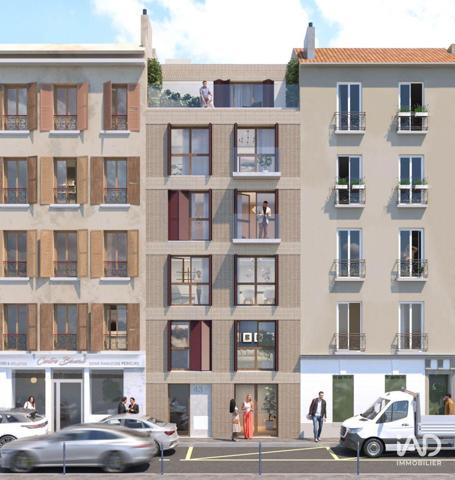 Appartement à vendre 3 pièces 61 m² Pantin