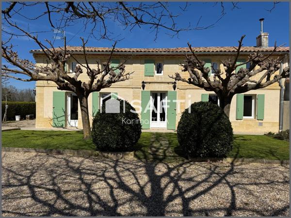 Maison familiale au calme à 5min de Libourne