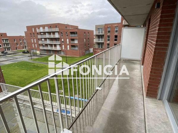 Location Appartement 2 pièces 41.2 m² - 10 RUE ANGELA DAVIS APT C204 // PPT WILLERY GUILBERT Lens 62300