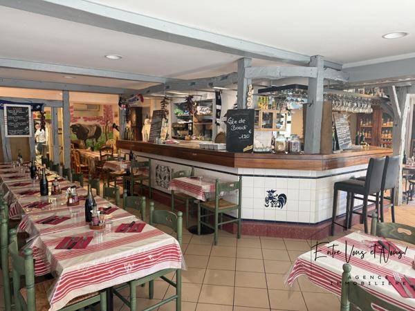 Restaurant réputé avec Licence IV – Emplacement n°1 au cœur de Bazas-PROPRIÉTAIRE OUVERT À LA NÉGOCIATION