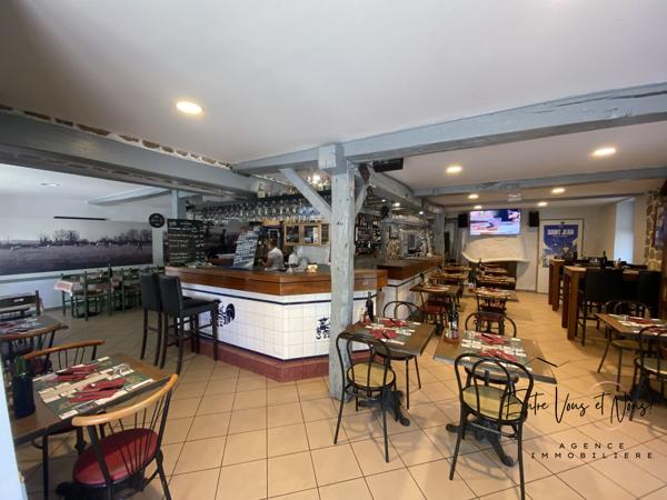Restaurant réputé avec Licence IV – Emplacement n°1 au cœur de Bazas-PROPRIÉTAIRE OUVERT À LA NÉGOCIATION