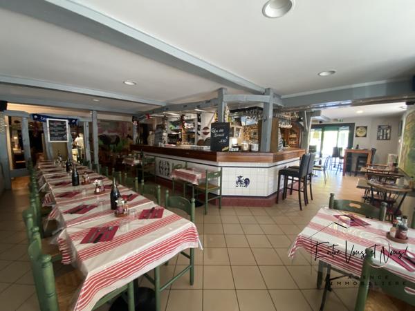 Restaurant réputé avec Licence IV – Emplacement n°1 au cœur de Bazas-PROPRIÉTAIRE OUVERT À LA NÉGOCIATION