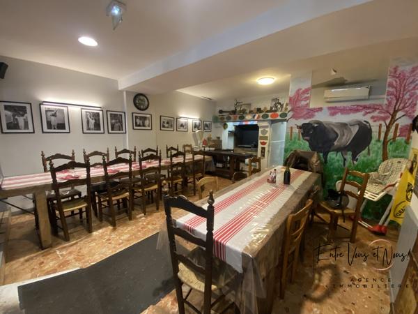 Restaurant réputé avec Licence IV – Emplacement n°1 au cœur de Bazas-PROPRIÉTAIRE OUVERT À LA NÉGOCIATION
