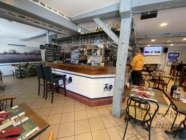 Restaurant réputé avec Licence IV – Emplacement n°1 au cœur de Bazas-PROPRIÉTAIRE OUVERT À LA NÉGOCIATION