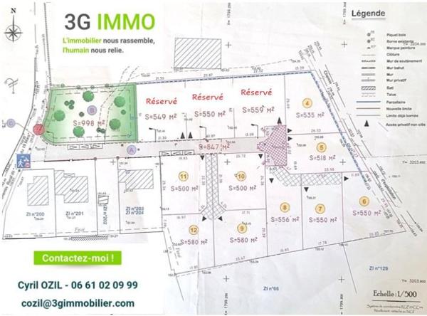 Vente / Terrain constructible
