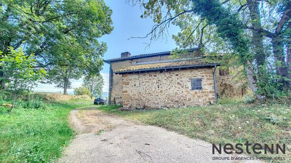 A Vendre Ancien Corps de Ferme à Rénover avec Dépendances, Jardin Vue Pyrénées Secteur Ste Croix Volvestre Environnement Campagne