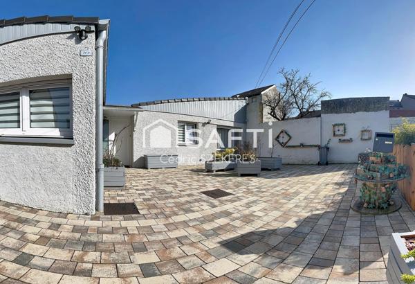 Plain pied avec caves