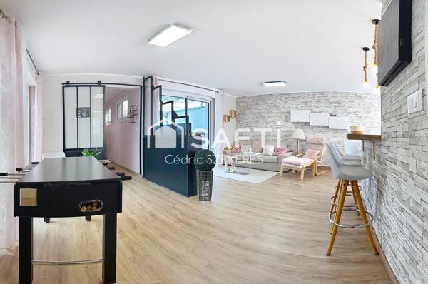 Plain pied avec caves