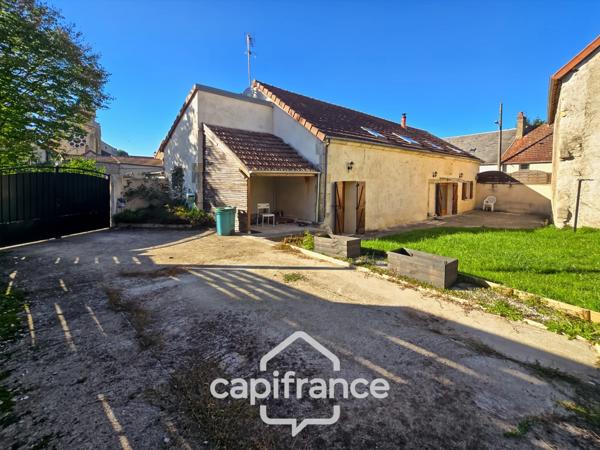 Dpt nièvre (58),Chaulgnes, Maison longère à vendre 5 pièces, 138 m², terrain 453m²